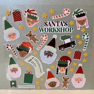 Pipsticks Santa’s Workshop Christmas Stickers